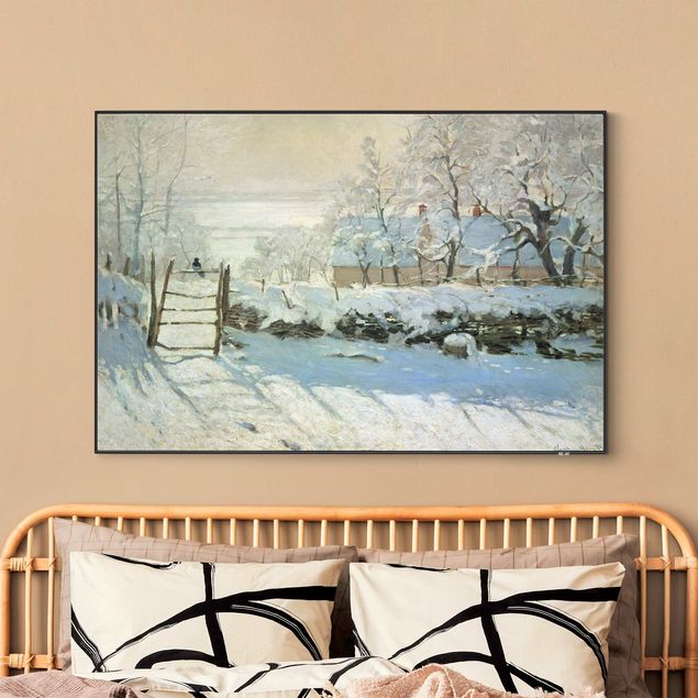 Wandbilder Claude Monet - Die Elster