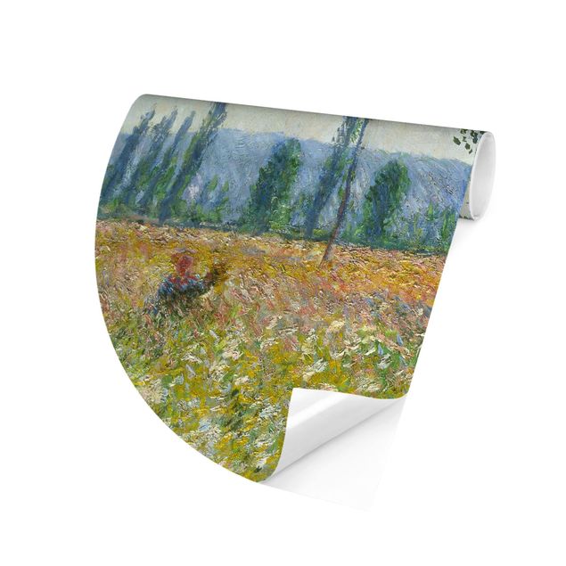 Fototapete Blumen Claude Monet - Felder im Frühling