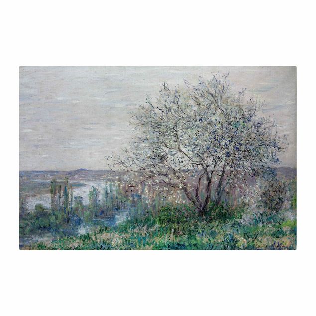 Wandbilder Kunstdruck Claude Monet - Frühlingsstimmung