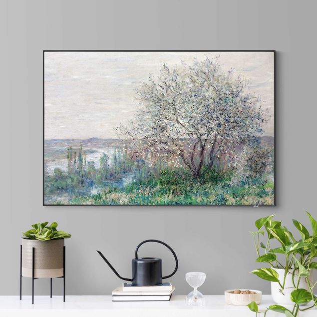 Schöne Wandbilder Claude Monet - Frühlingsstimmung