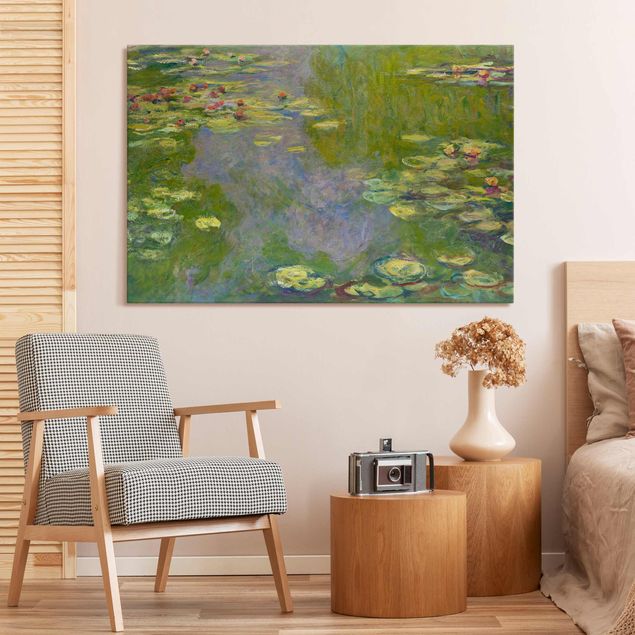 Wandbilder Claude Monet - Grüne Seerosen