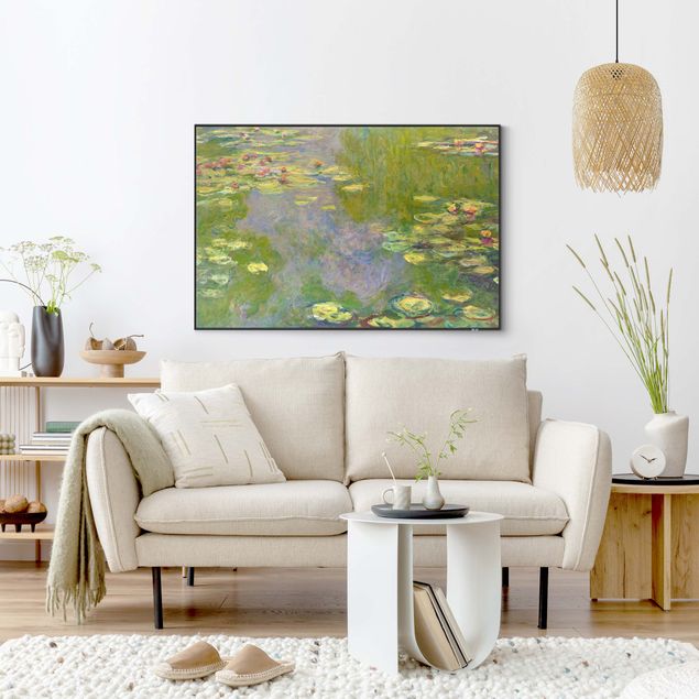 Bilder von Monet Claude Monet - Grüne Seerosen