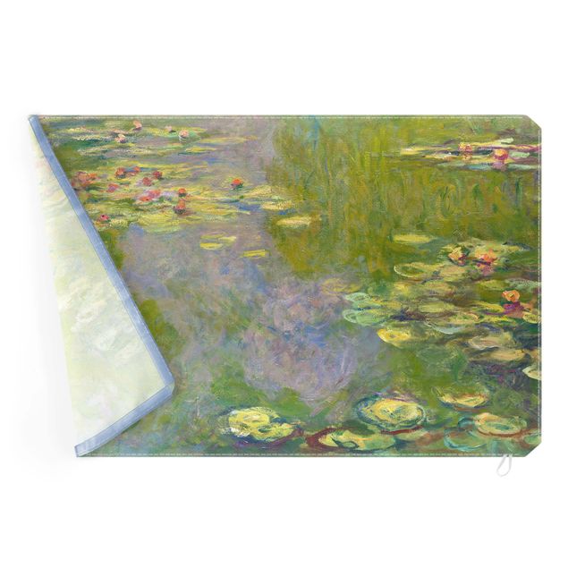 Wechselbilder Claude Monet - Grüne Seerosen