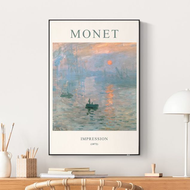Impressionismus Bilder Claude Monet - Impression - Museumsedition