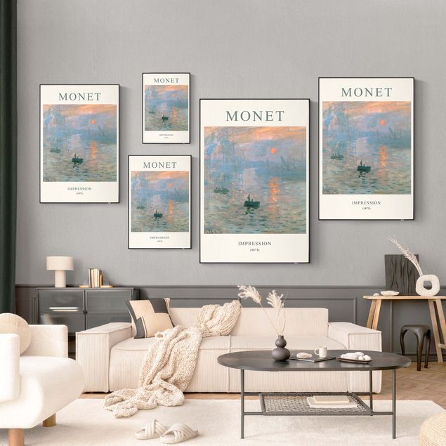Kunstdrucke Claude Monet - Impression - Museumsedition