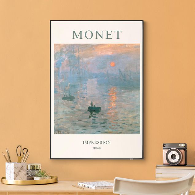 Schöne Wandbilder Claude Monet - Impression - Museumsedition