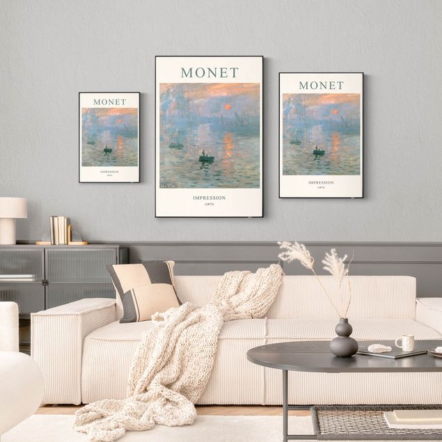 Kunstkopie Claude Monet - Impression - Museumsedition