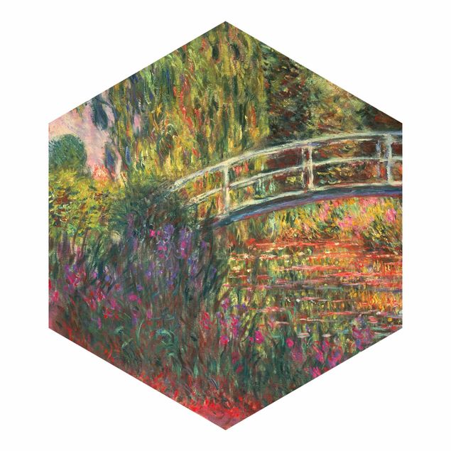 Claude Monet Bilder Claude Monet - Japanische Brücke im Garten von Giverny
