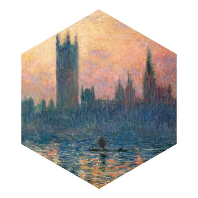 Design Tapete Claude Monet - London Sonnenuntergang