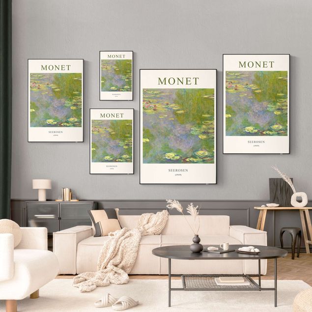 Kunstkopie Claude Monet - Seerosen - Museumsedition