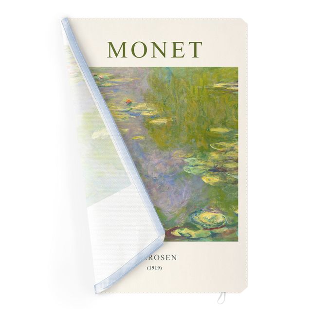 Akustikbilder mit Spannrahmen Claude Monet - Seerosen - Museumsedition