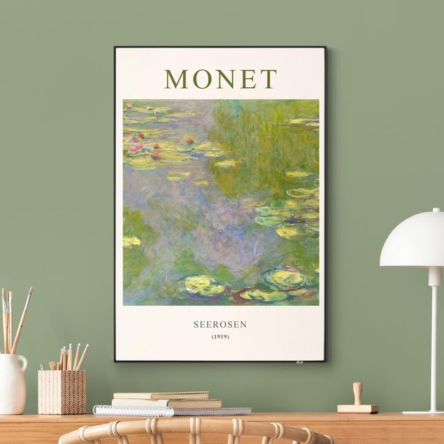Bilder für die Wand Claude Monet - Seerosen - Museumsedition