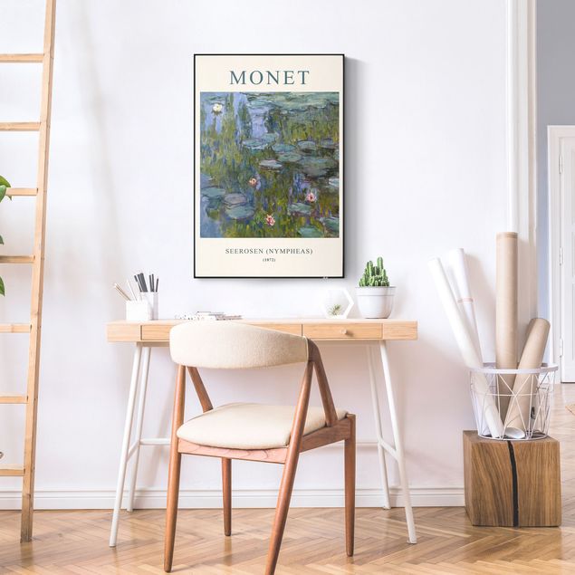 Claude Monet Bilder Claude Monet - Seerosen (Nympheas) - Museumsedition