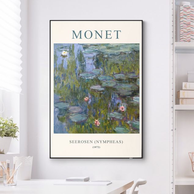 Kunstdrucke Impressionismus Claude Monet - Seerosen (Nympheas) - Museumsedition