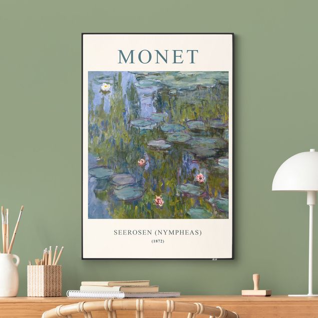 Bilder für die Wand Claude Monet - Seerosen (Nympheas) - Museumsedition