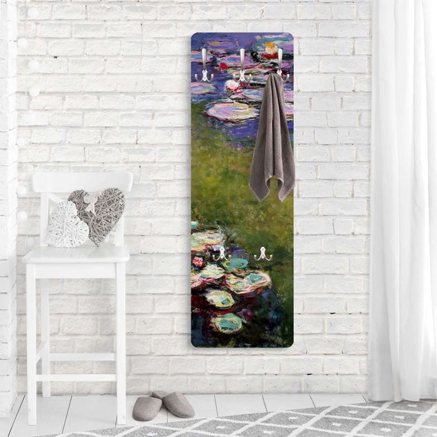 Garderobenpaneel Claude Monet - Seerosen