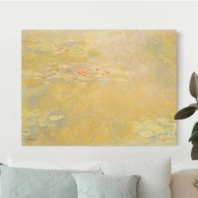 Leinwandbilder XXL Claude Monet - Seerosenteich