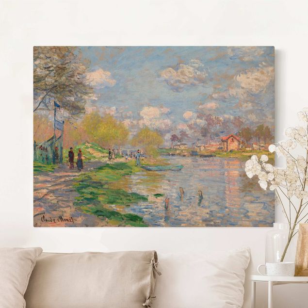 Leinwandbilder XXL Claude Monet - Seine