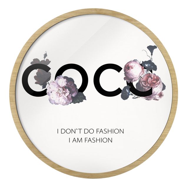 Schöne Wandbilder COCO - I don´t do fashion Rosen