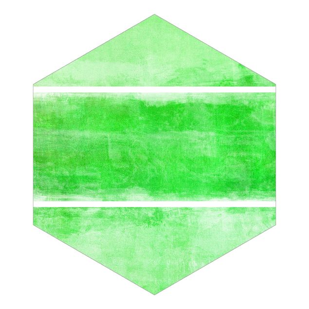 Wandtapete Design Colour Harmony Green