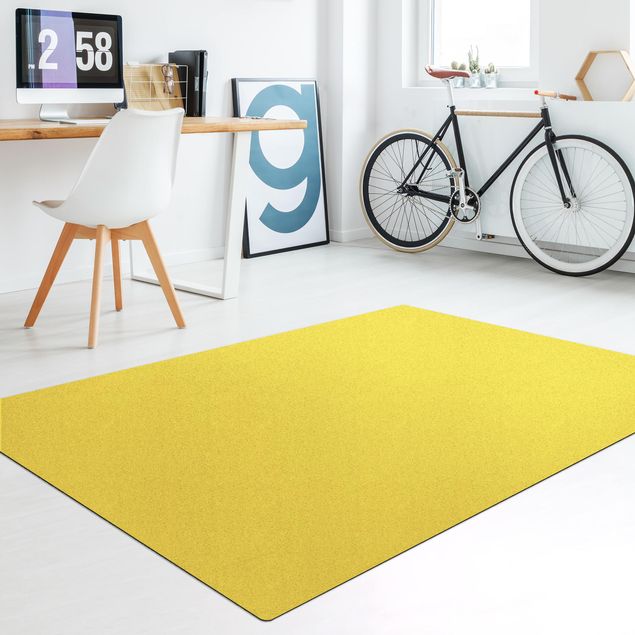 Teppich Esszimmer Colour Lemon Yellow