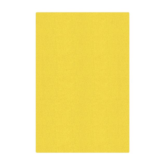 Kork-Teppich - Colour Lemon Yellow - Hochformat 2:3