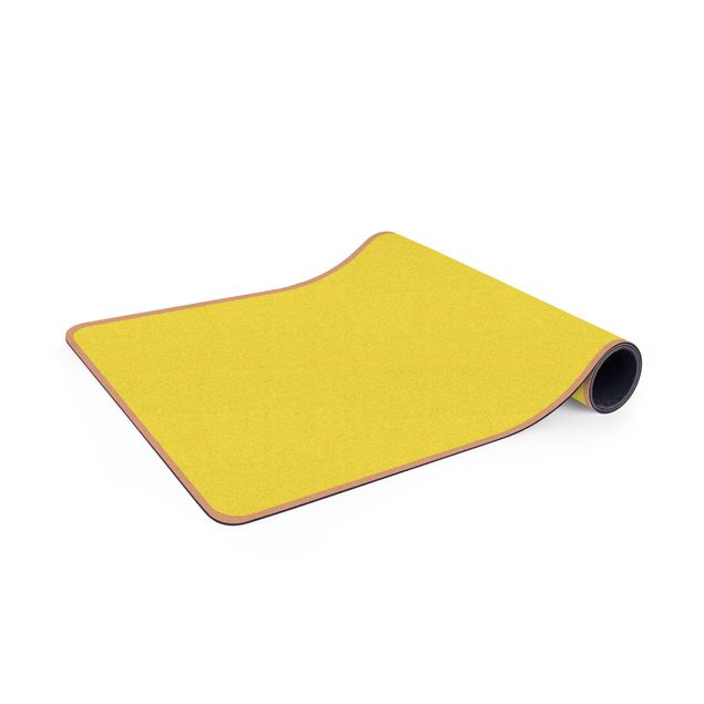 Yogamatte Kork - Colour Lemon Yellow