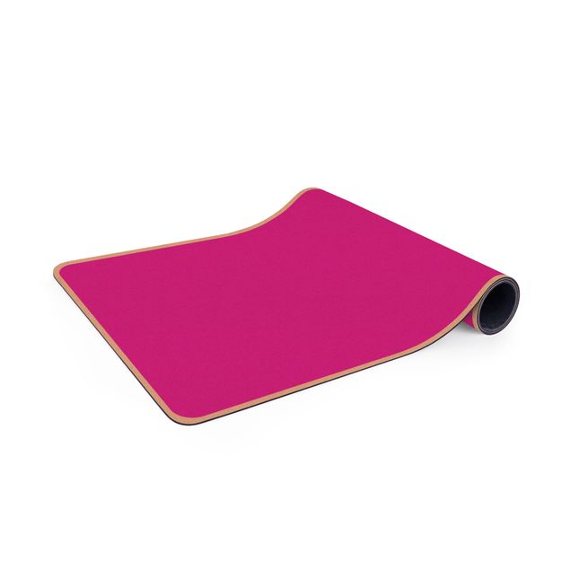 Yogamatte Kork - Colour Pink