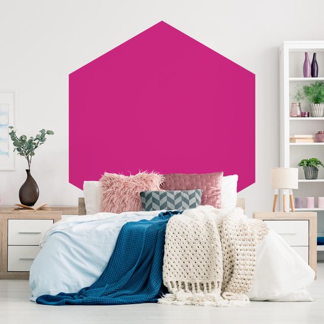 Wandtapete Design Colour Pink