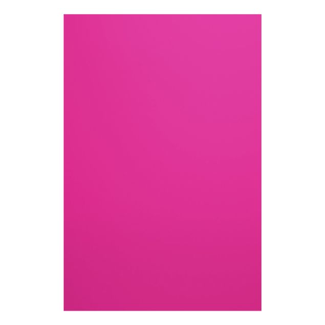 Glasbild - Colour Pink - Hochformat 2:3