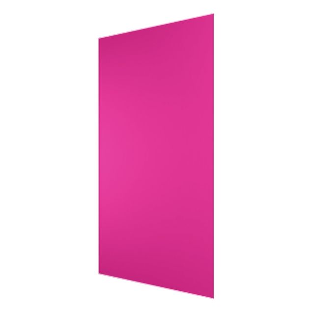 Glasbild - Colour Pink - Hochformat 2:3