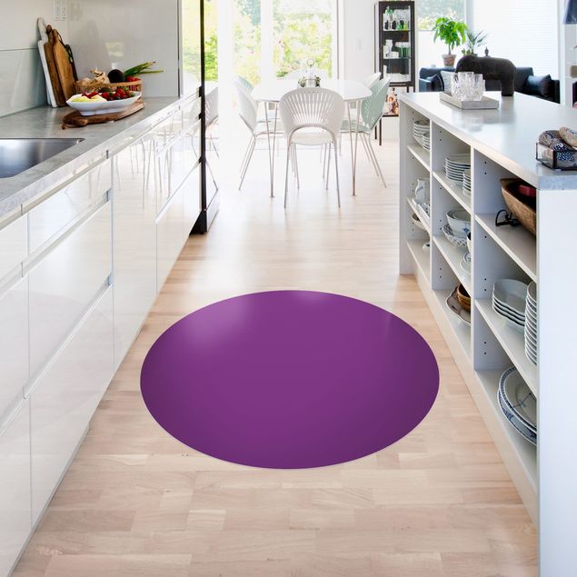 Moderner Teppich Colour Purple
