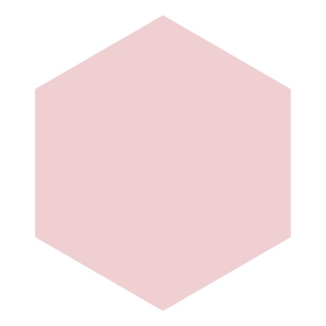 Hexagon Mustertapete selbstklebend - Colour Rose