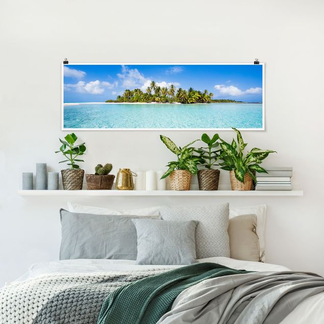 Poster Natur Crystal Clear Water