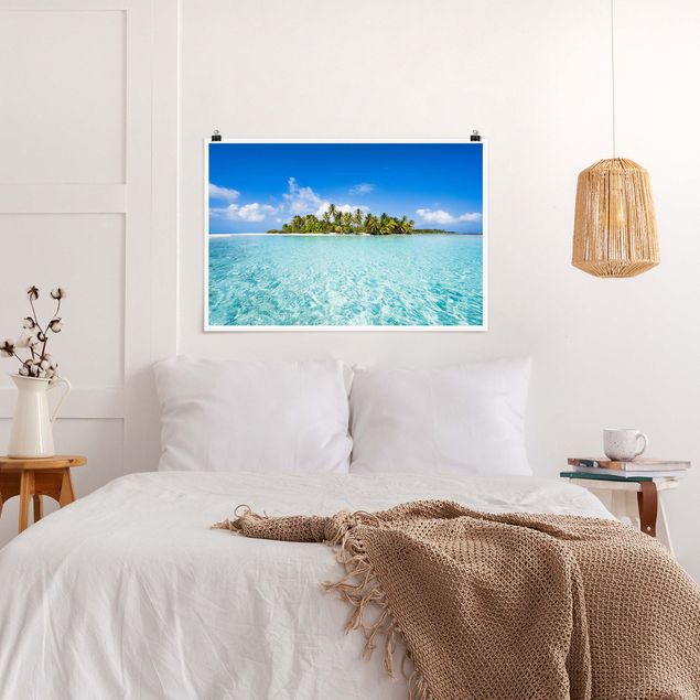 Poster Landschaft Crystal Clear Water
