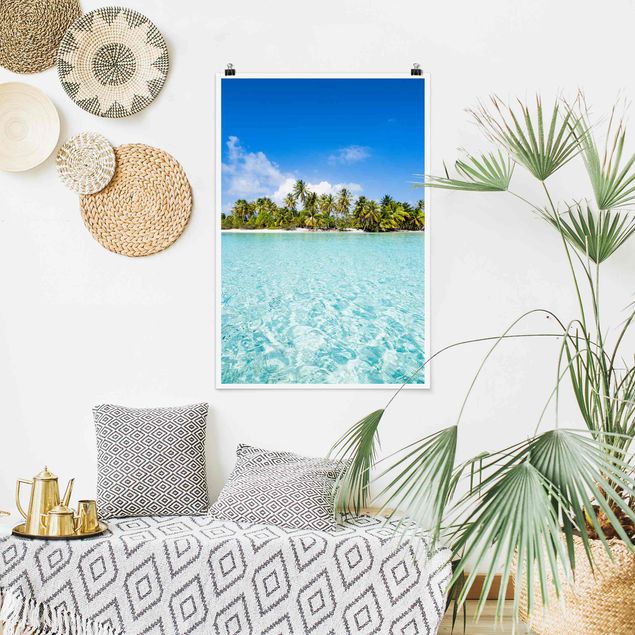 Poster Meer Crystal Clear Water