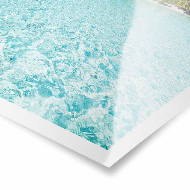 Poster - Crystal Clear Water - Hochformat 2:3