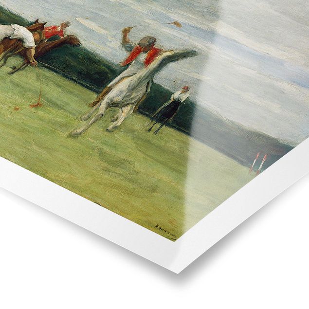 Kunstdrucke Max Liebermann - Polospieler im Jenisch-Park