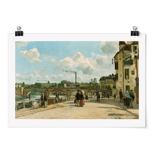Post Impressionismus Bilder Camille Pissarro - Ansicht von Pontoise