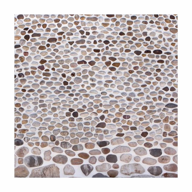 Moderner Teppich Andalusische Steinmauer