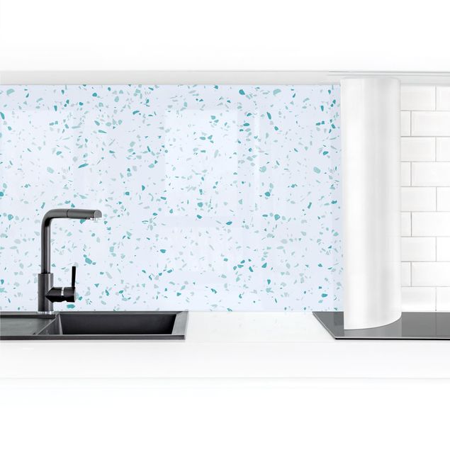 Küchenrückwände selbstklebend Detailliertes Terrazzo Muster Genua II