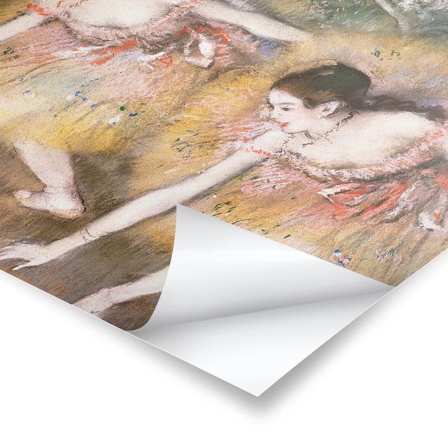 Kunstdrucke Edgar Degas - Verbeugende Ballerinen