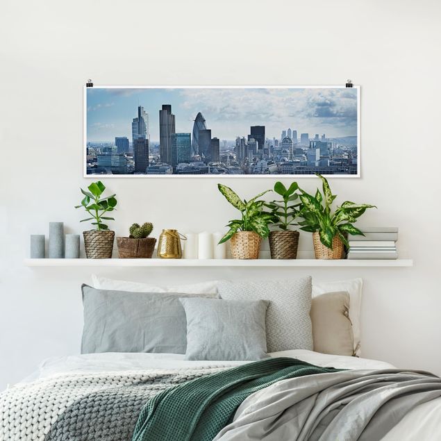 Poster bestellen London Skyline