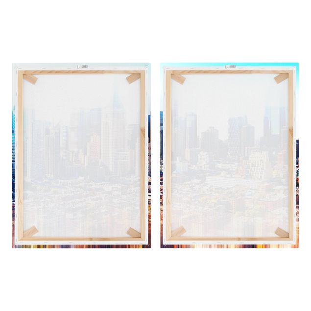 Schöne Wandbilder Manhattan Skyline Urban Stretch
