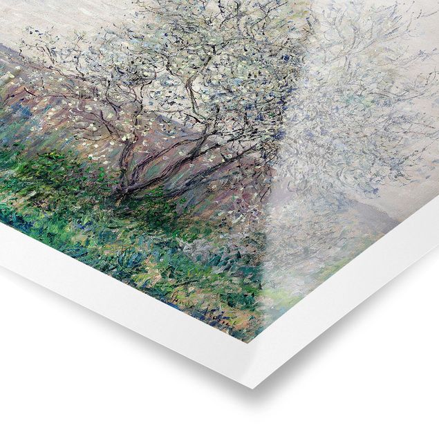 Poster Claude Monet - Frühlingsstimmung