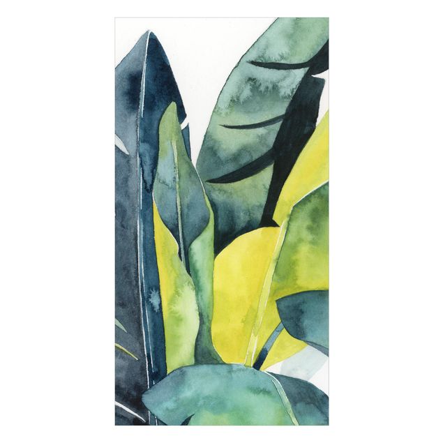 Duschrückwand - Tropisches Blattwerk - Banane