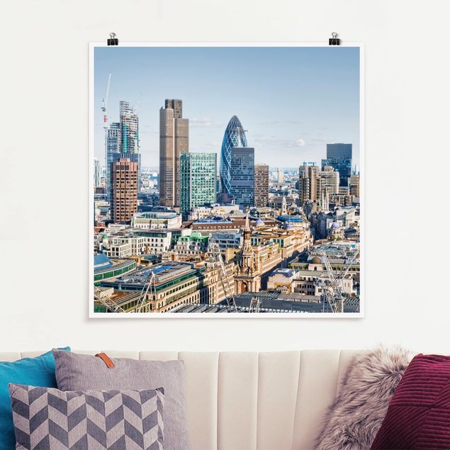 Poster - City of London - Quadrat 1:1