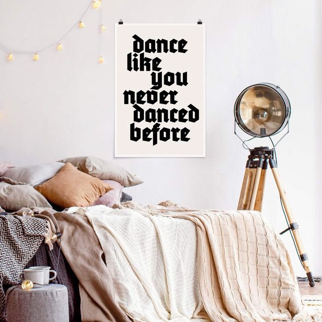 Wandbilder Dance like never before