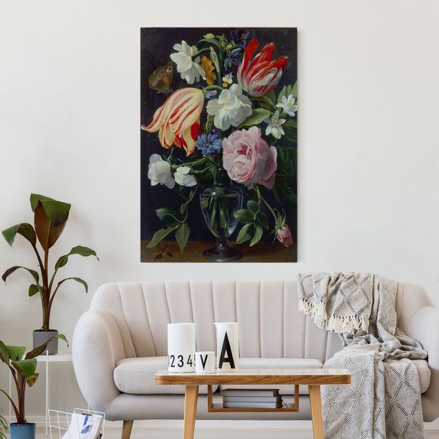 Schöne Wandbilder Daniel Seghers - Vase mit Blumen