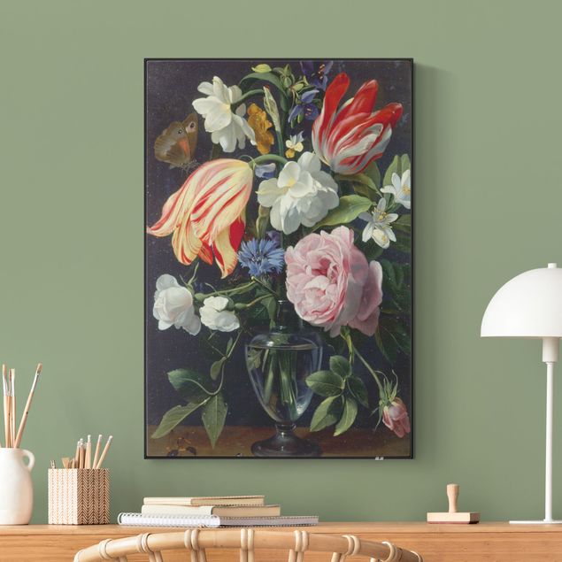 Wandbilder Daniel Seghers - Vase mit Blumen